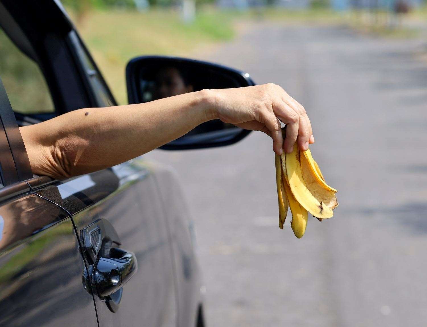 A Herne Bay man has been fined £500 after chucking a banana skin out of his van window. Picture: iStock / andri wahyudi