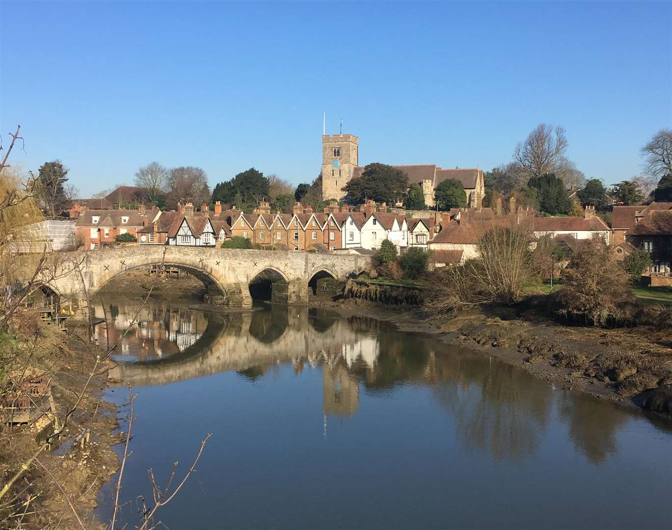 Sunny weather in Aylesford. Picture: Luke May