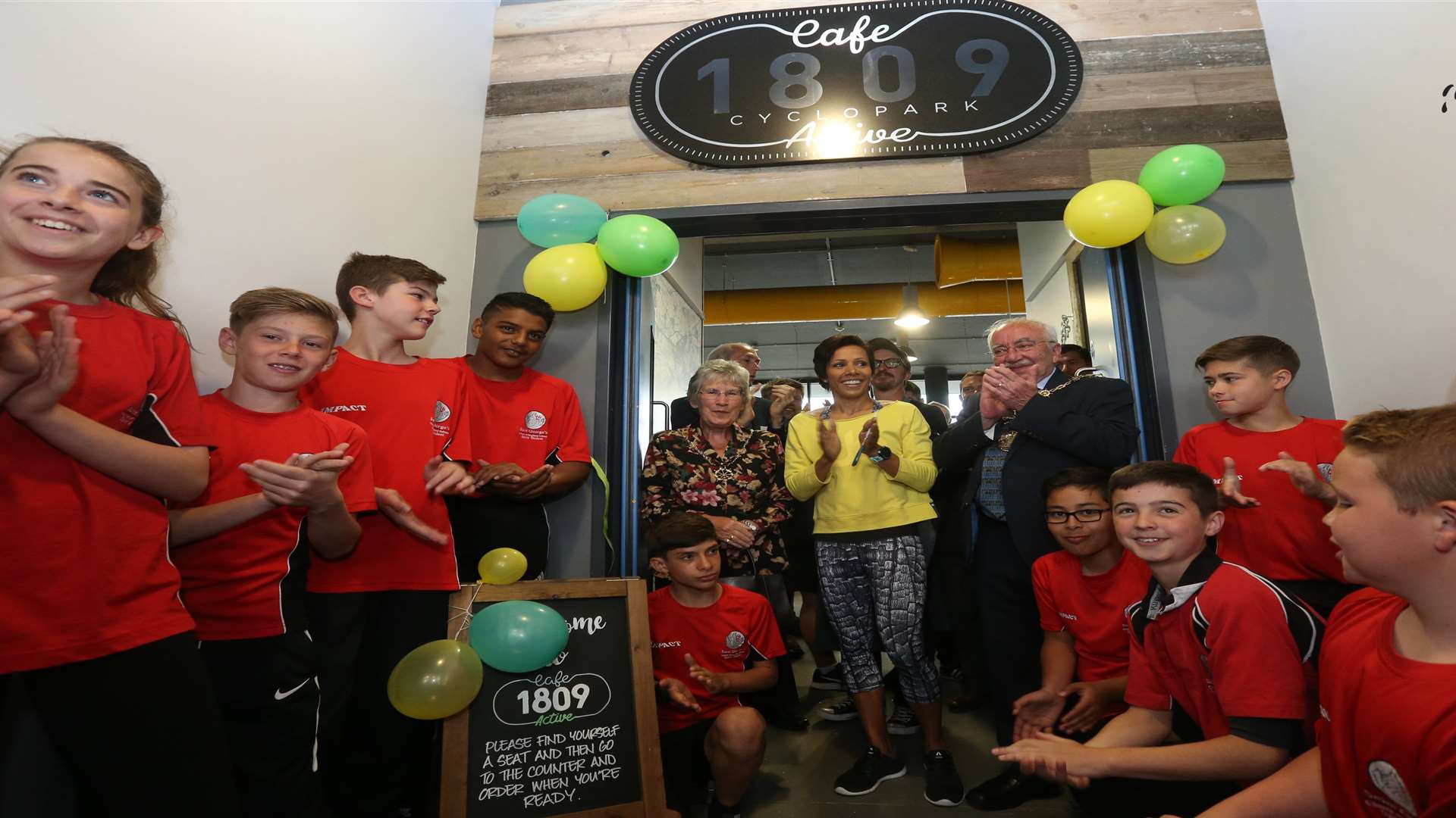 Dame Kelly Holmes only opened the cafe in June. Picture: John Westhrop