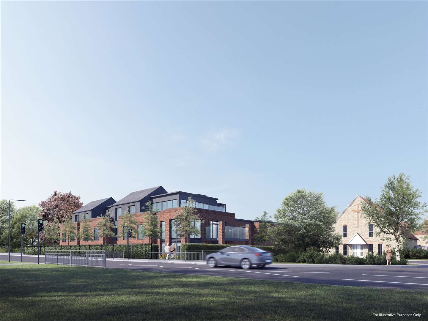 Planning permission is being sought to build a care home. Picture: Frontier Estates