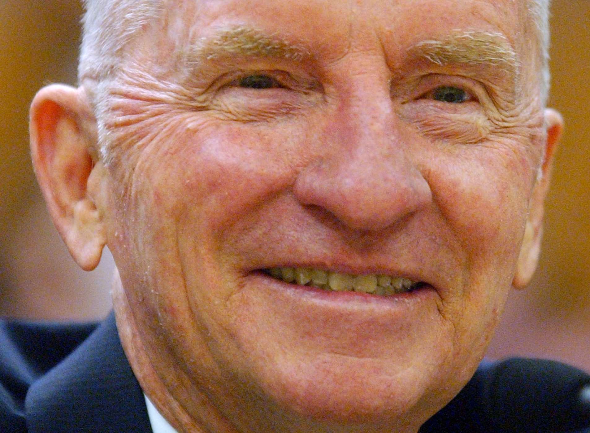 Former U.S. presidential candidate Ross Perot. Picture: Justin Sullivan/Getty Images