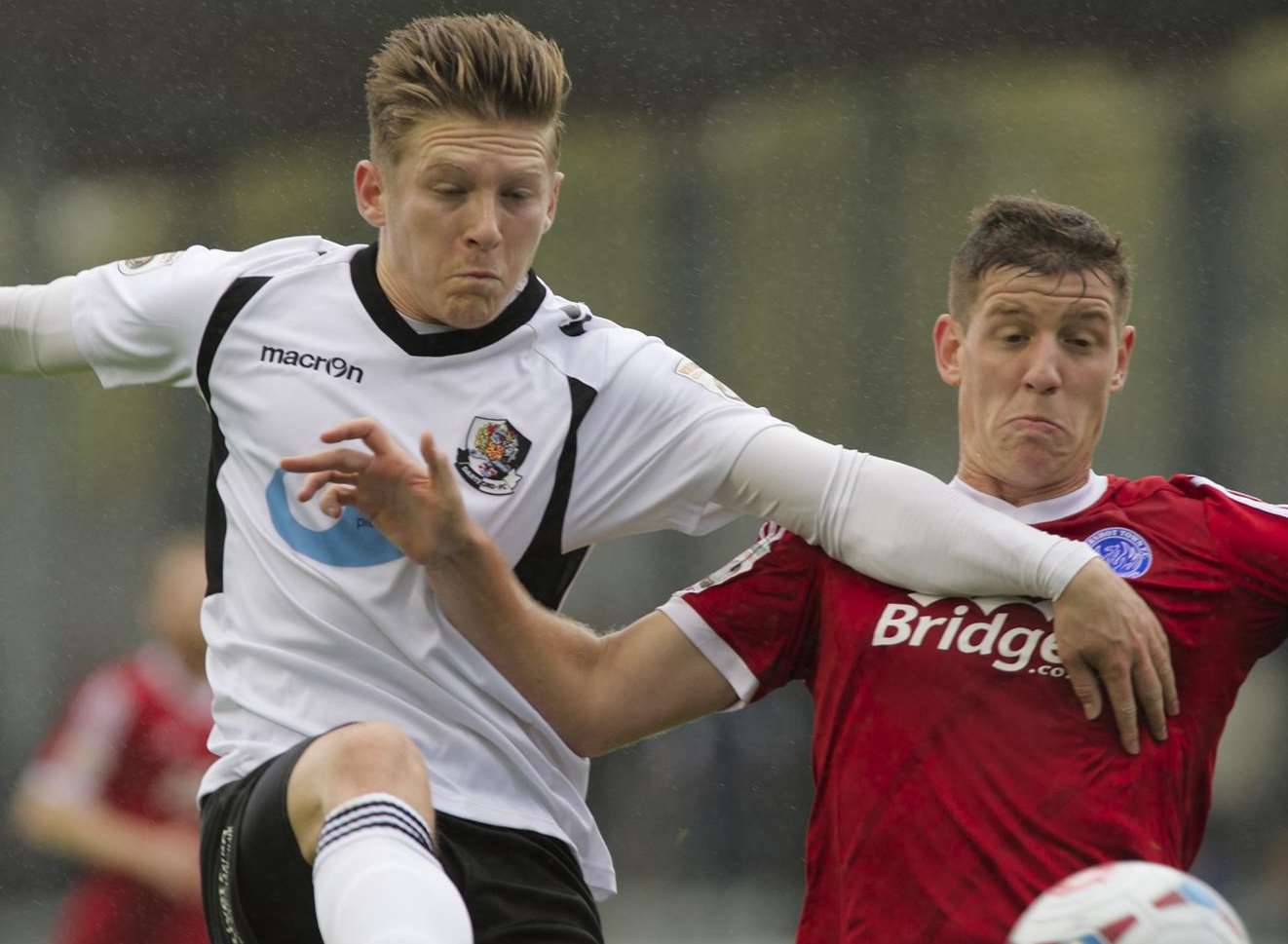 Andy Pugh scored the goal which earned Dartford a point Picture: Andy Payton