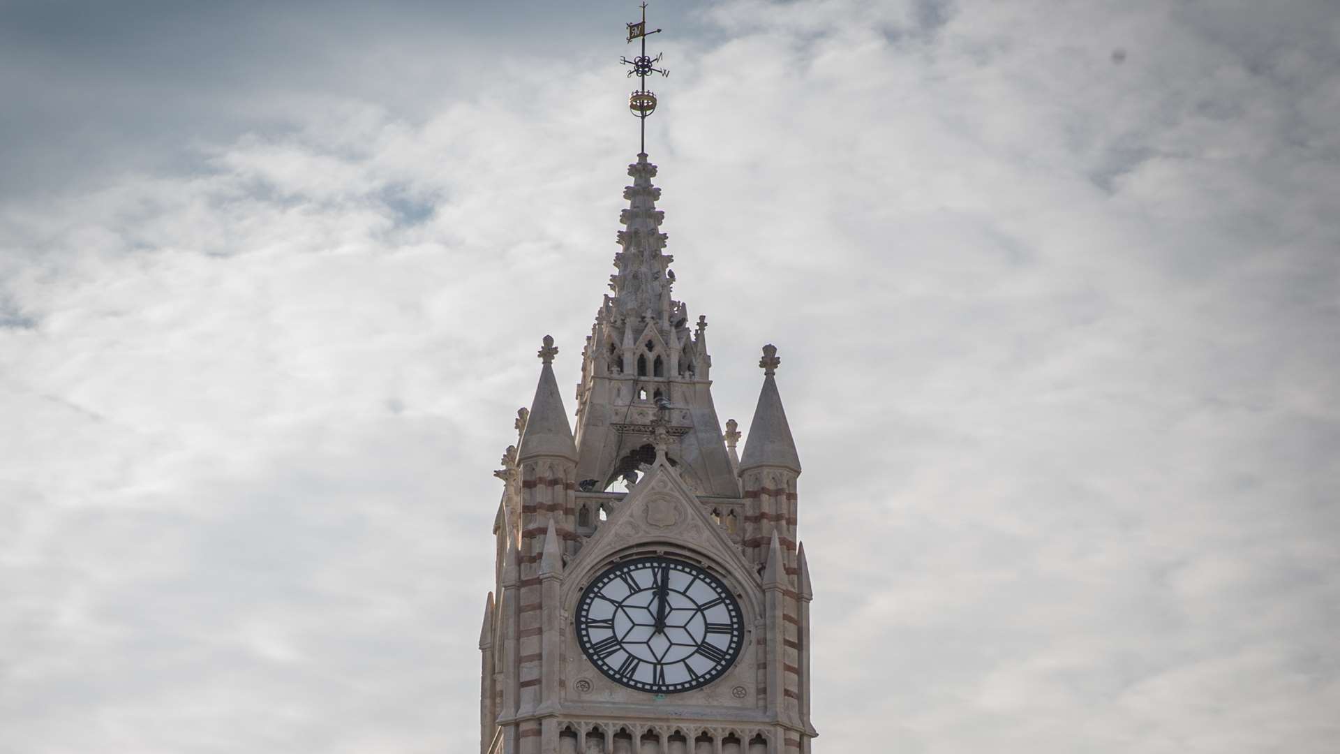 The Clock Tower has been restored to its former glory.
