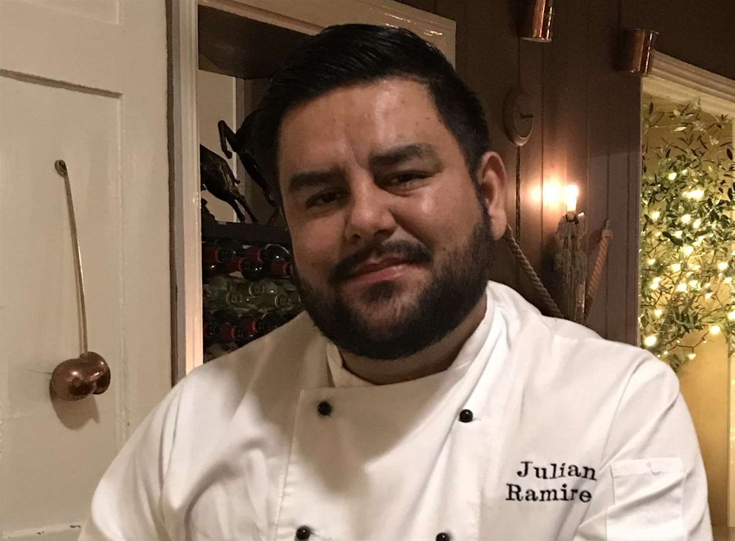 Head chef Julian Ramirez