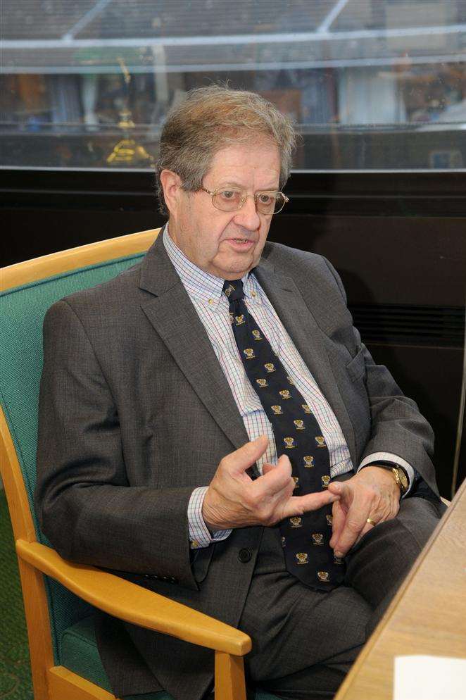 Medway Council leader Rodney Chambers (Con)