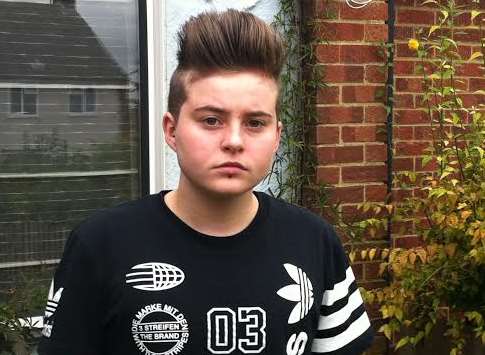 Leon Chaffe from Chatham told his friends and family he is transgender in September