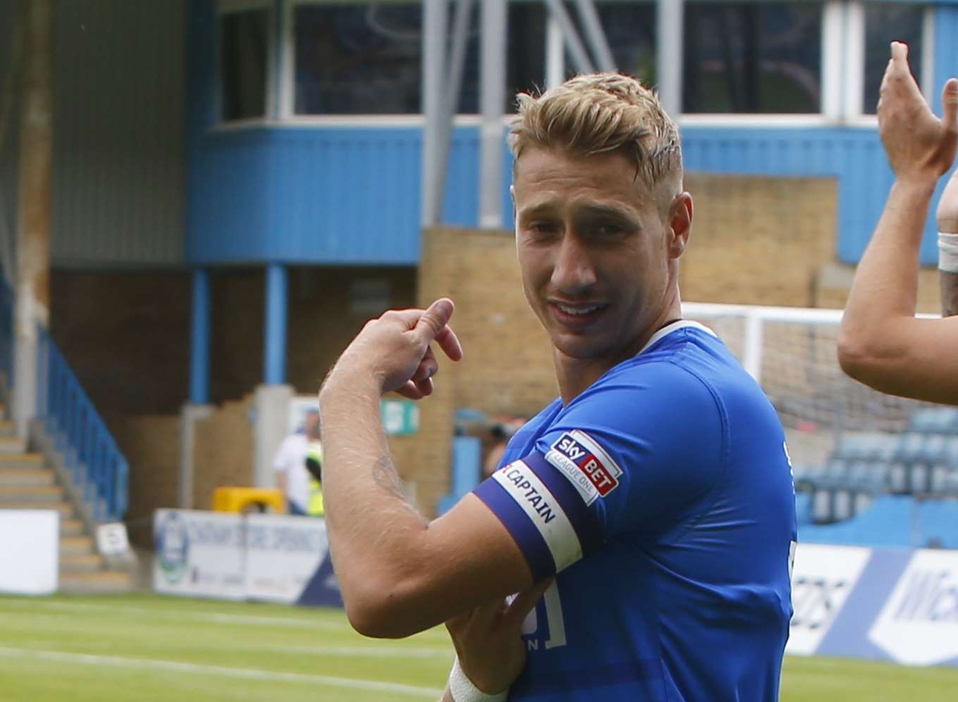 Lee Martin has been named captain at Gillingham Picture: Andy Jones