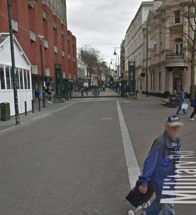 Military Road, in Chatham, where the burglary took place Picture: Google