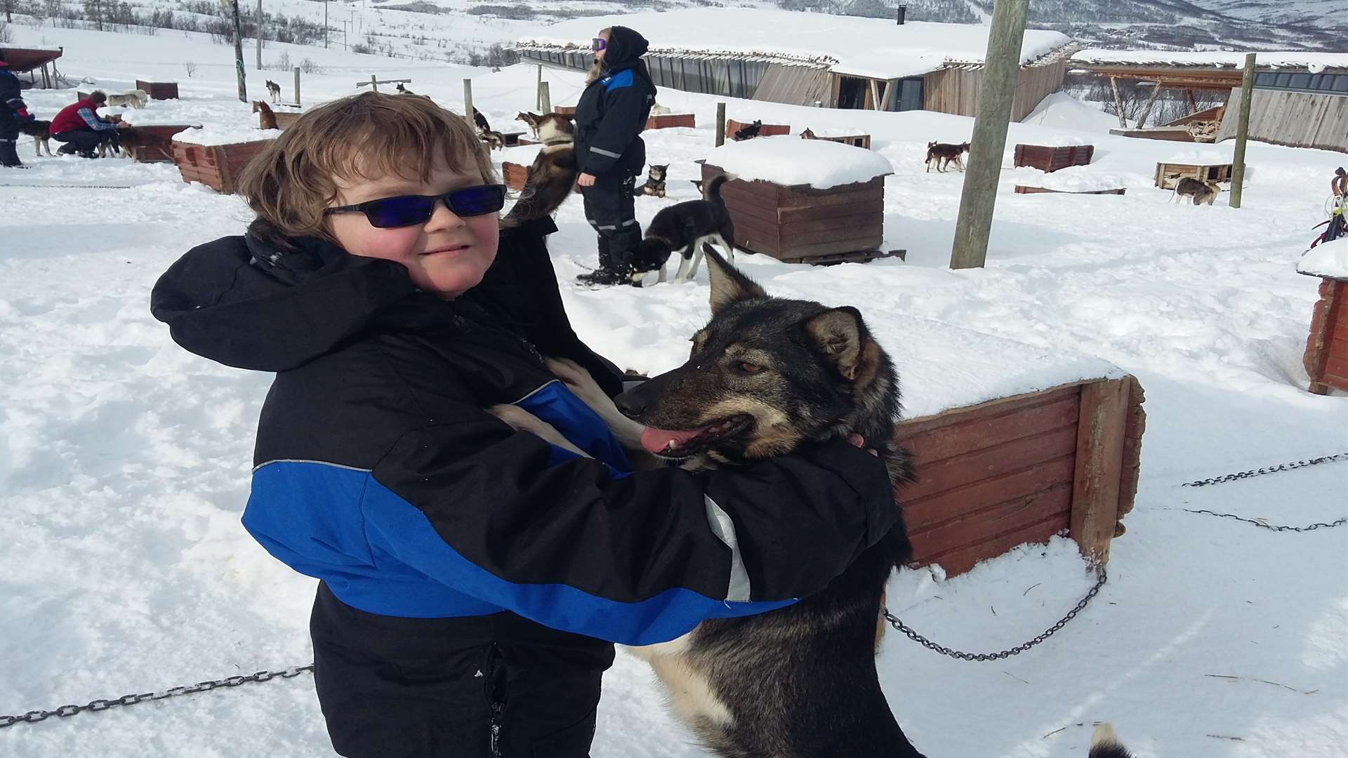 Oakley orange enjoyed a trip to Norway with his family, organised by the Make A Wish foundation
