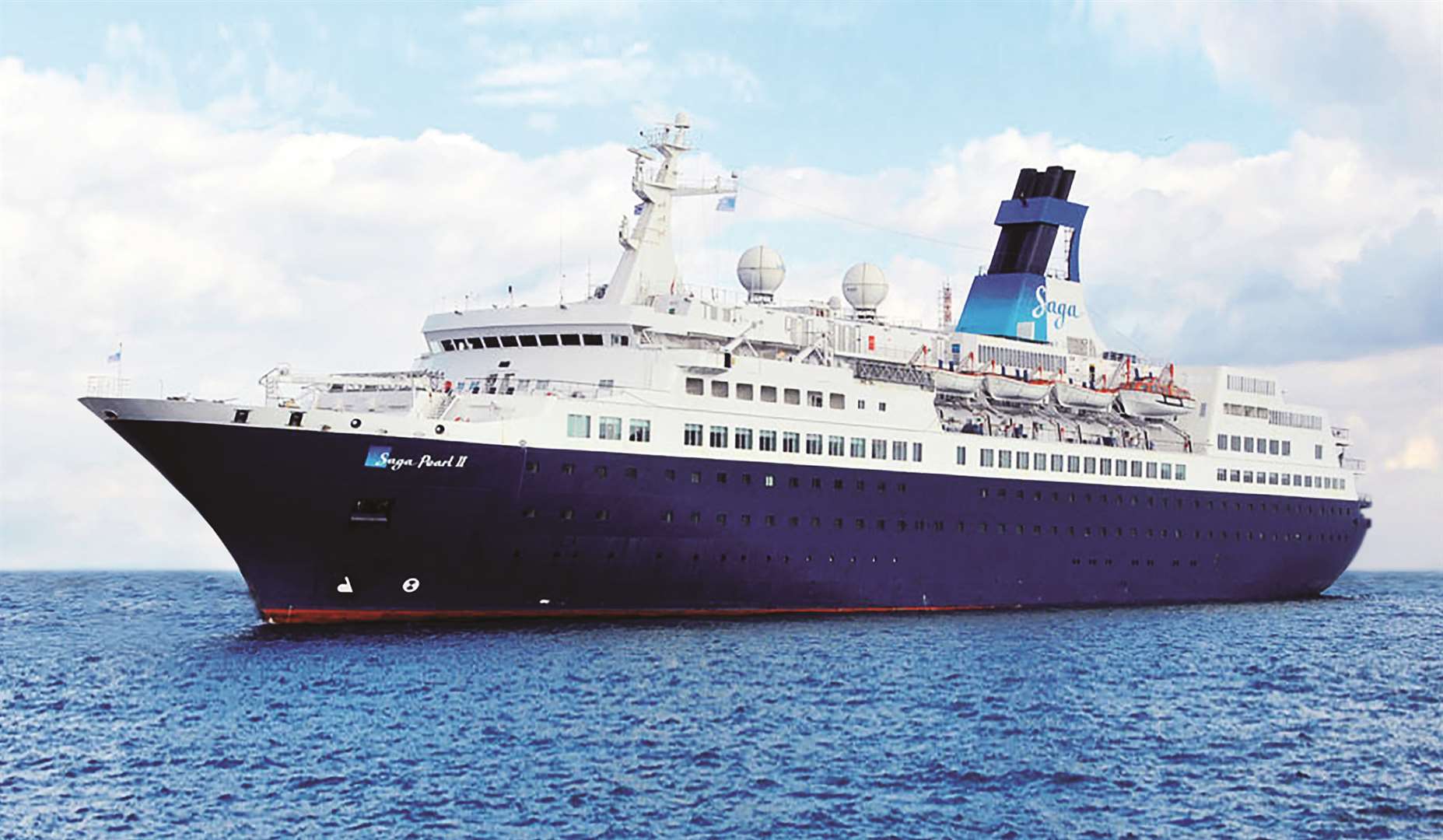 Cruise ship the Saga Pearl II