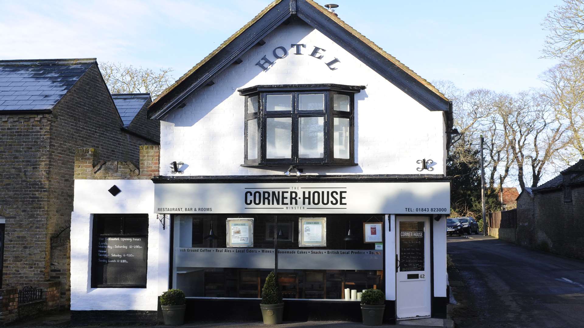 The Corner House, in Station Road, Minster