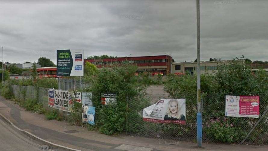The site of the proposed Tonbridge Trade Park development. Picture: Google Street View