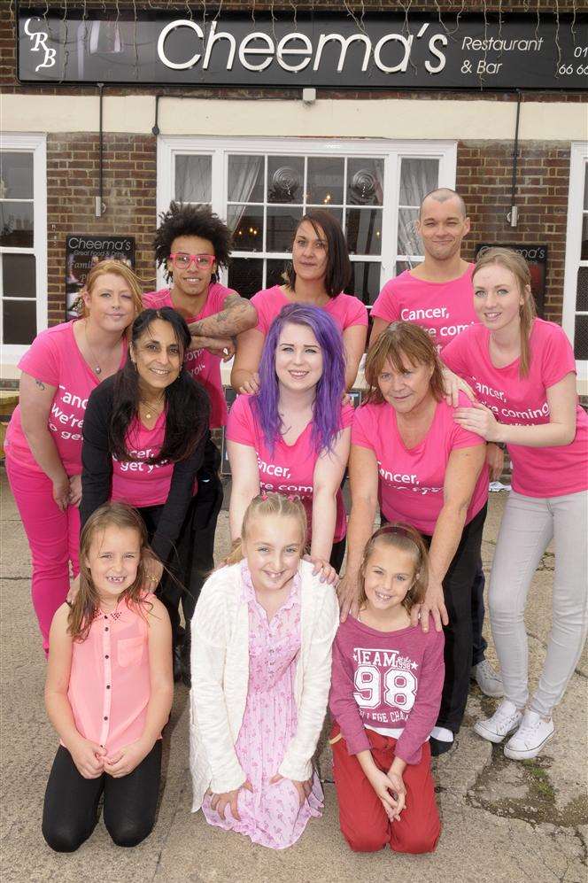 Fundraising day to raise money for Bal Cheema's Pink Ladies Race for Life team