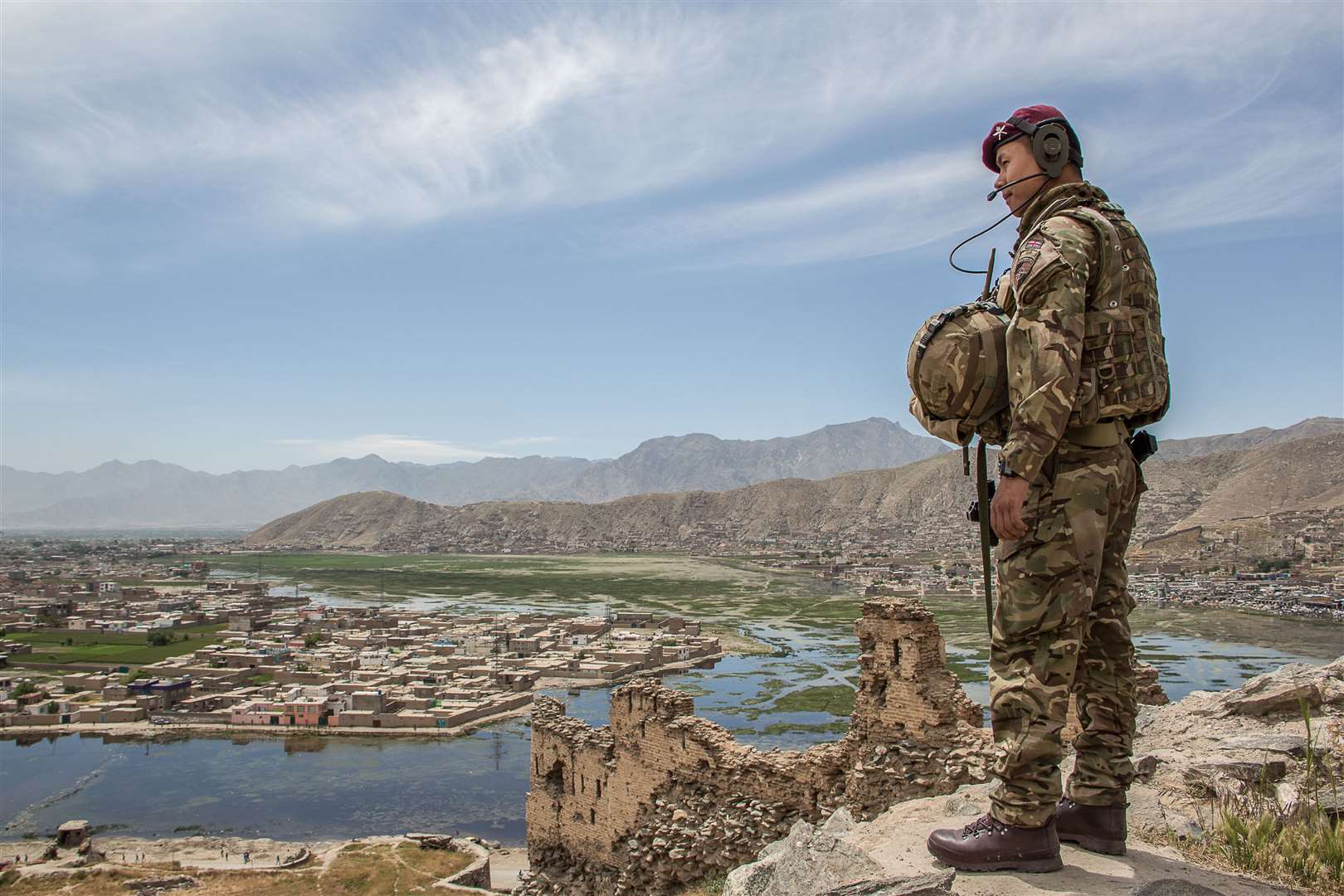 Gurkhas from Shorncliffe in Folkestone on tour in Afghanistan 2016. Credit: British Army/Royal Gurkha Rifles