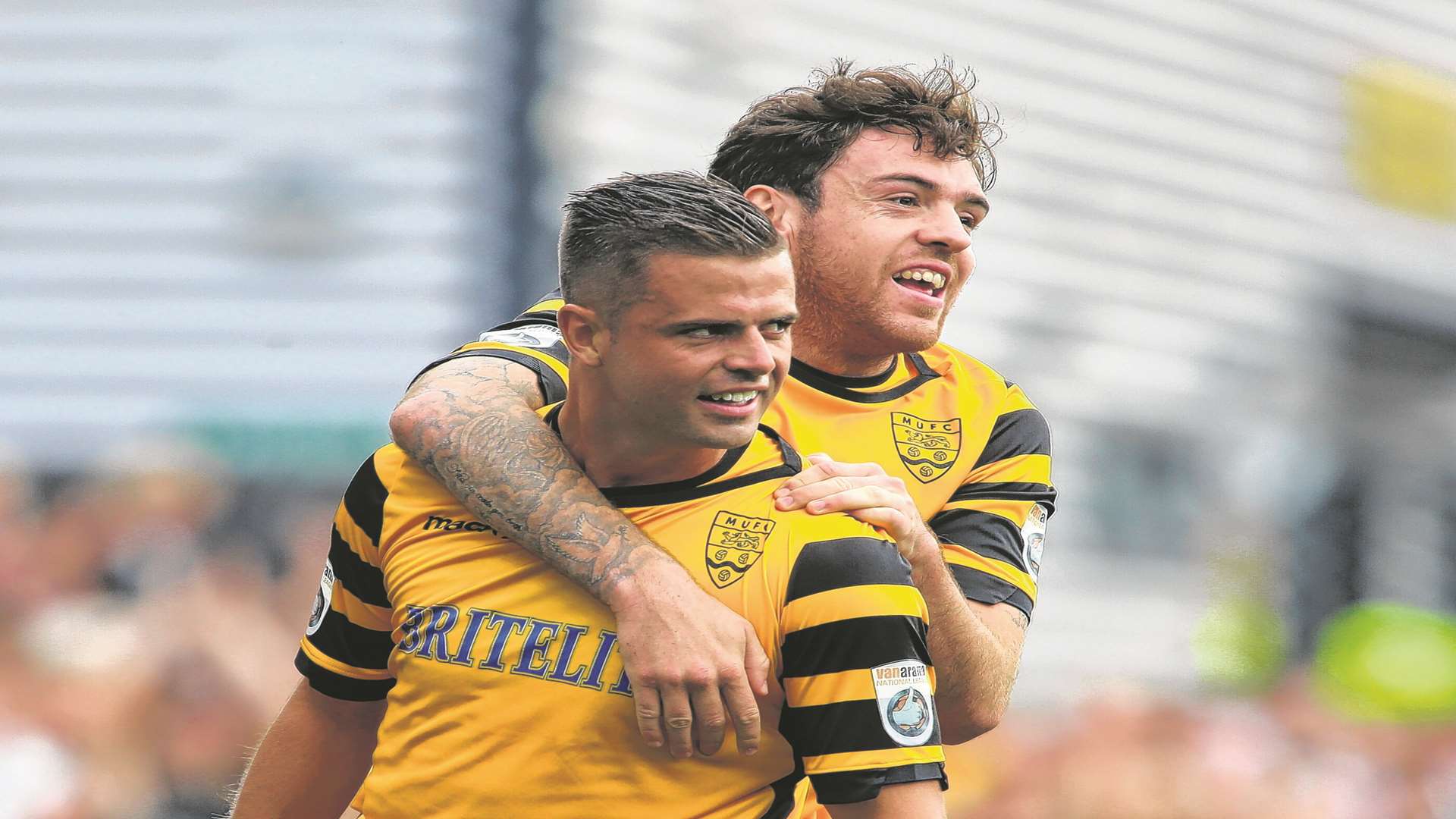 Ben Greenhalgh and Jack Evans could be leaving Maidstone Picture: John Westhrop