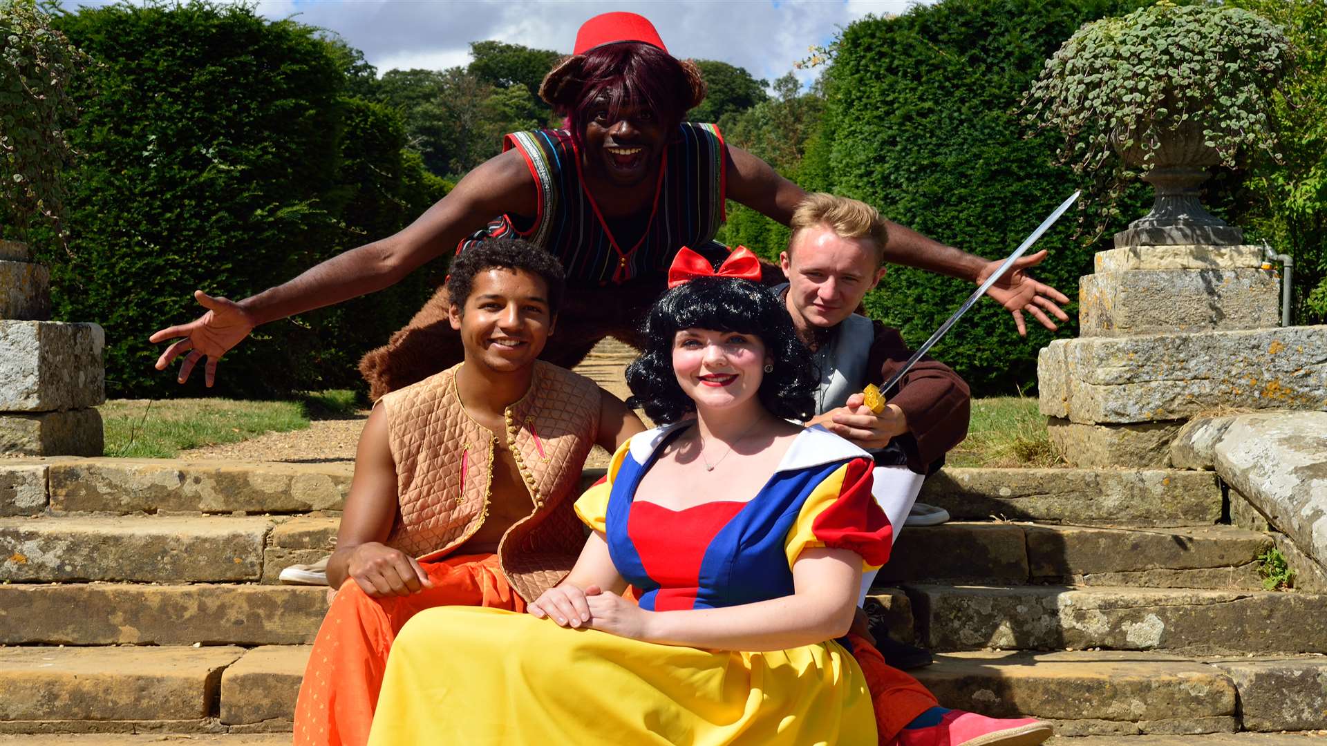 Meet some colourful characters at Groombridge Place