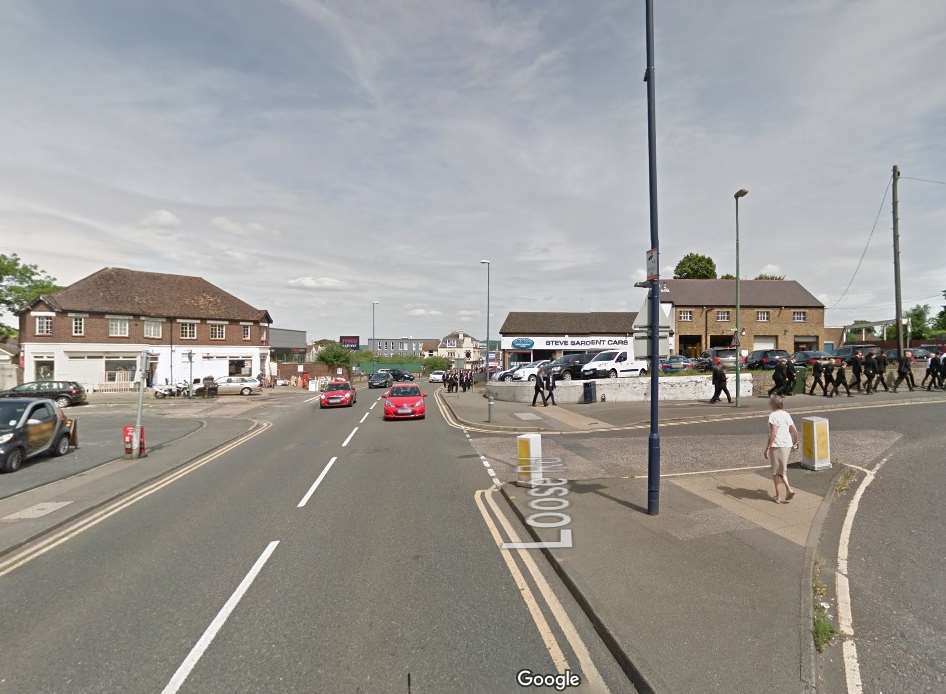 Loose Road, Maidstone. Picture: Google