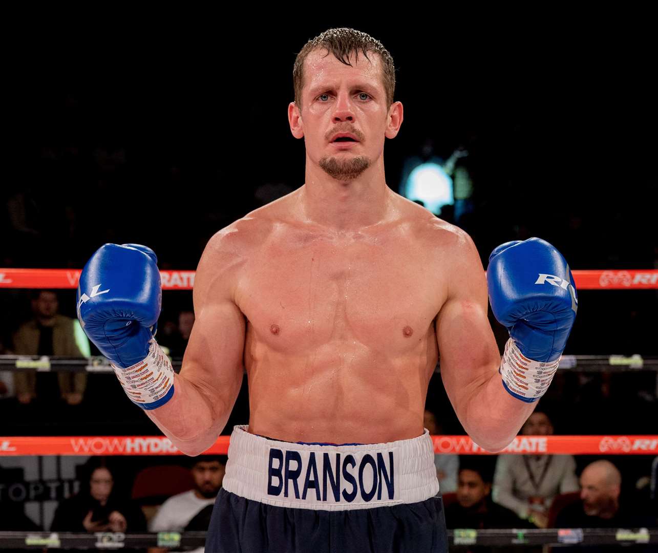 Alex Branson-Cole after his win at The Brentwood Centre. Picture: Charlie Gerrard