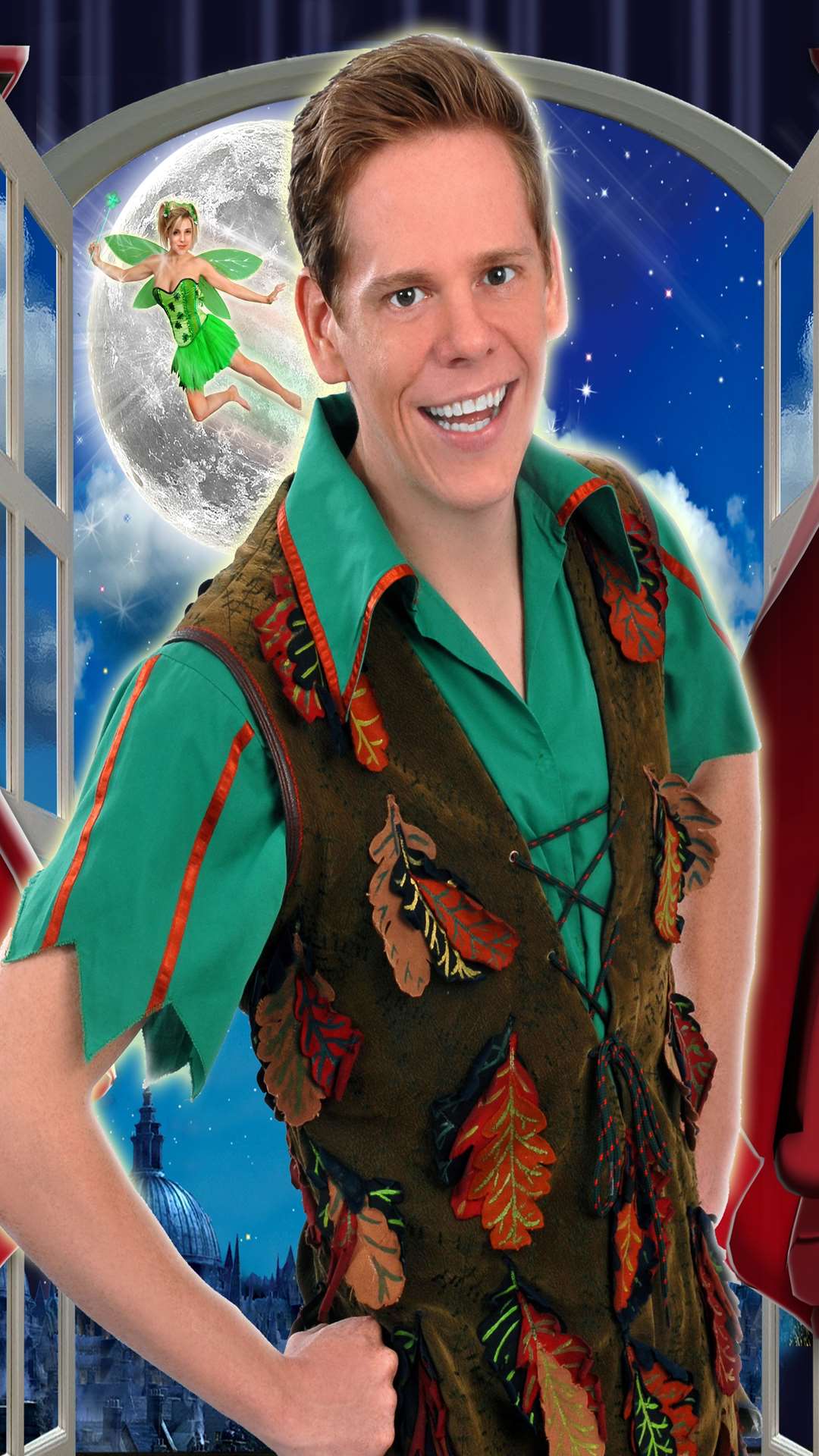 Lloyd Warbey playing Peter Pan