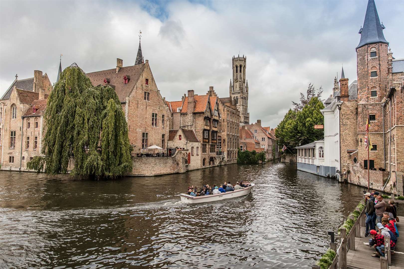 A boat trip on the canals is a must when visiting Bruges, credit, Pieter D'Hoop