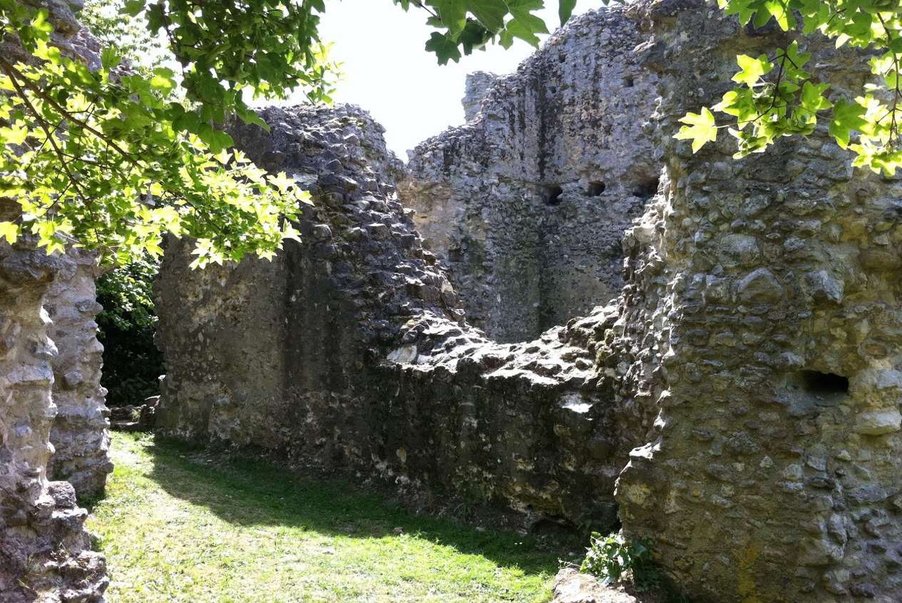 Part of the ruin of Sutton Castle