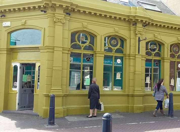he green building is home to a new Follies pizzeria and cicchetti bar in Hythe High Street. Picture: Janice Carrera