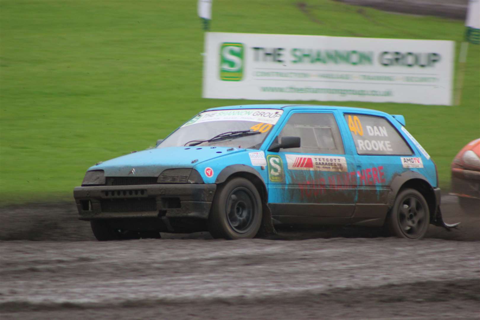 Dan Rooke powered his Citroen AX to victory in SuperNational. Picture: Joe Wright