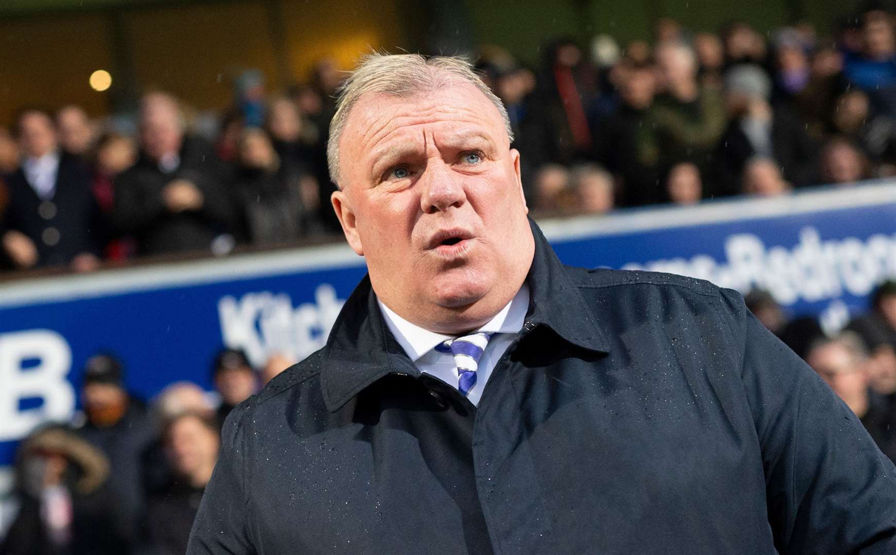Gills boss Steve Evans missed out on the award for manger-of-the-month Picture: Ady Kerry