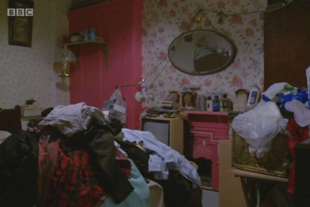 An example of some of the clutter in Rose's house.