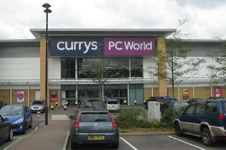The Currys PC World Store in South Aylesford Retail Park. Picture: Google