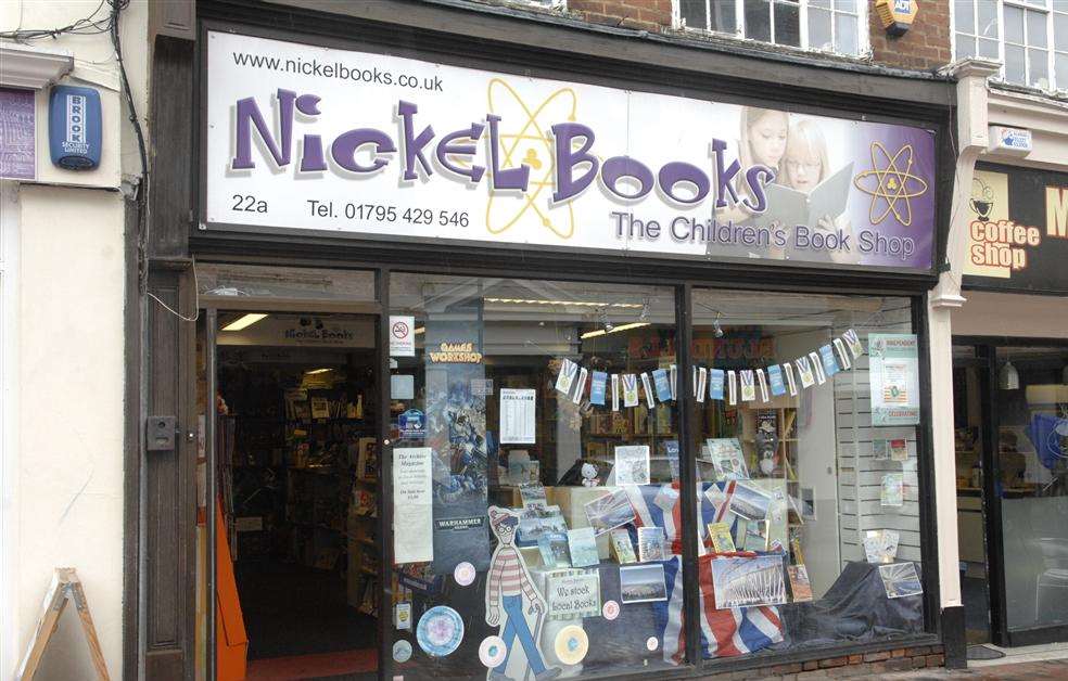 Nickel Books in High Street, Sittingbourne.