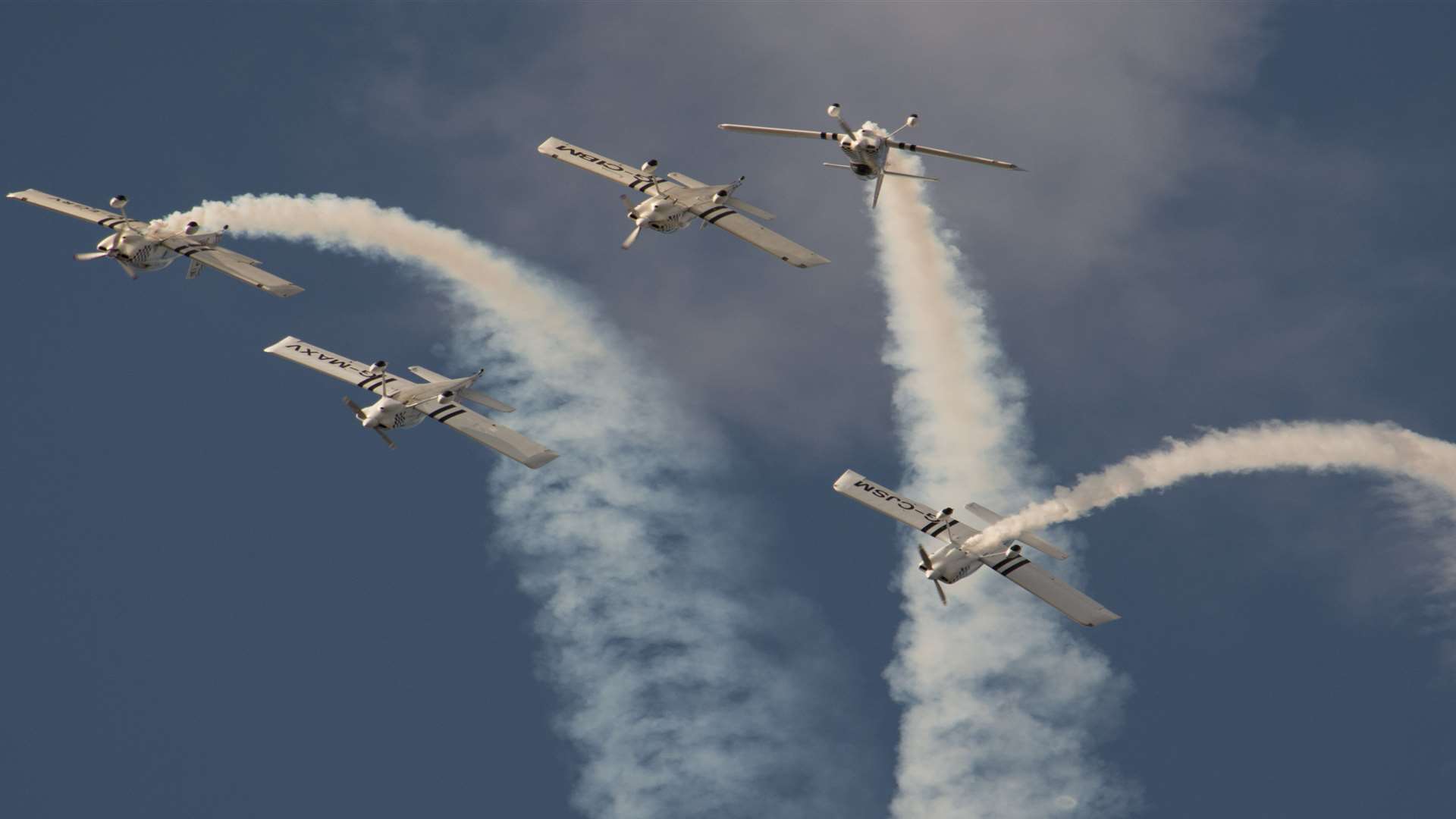 Action from this year's air show. Picture: Adrian Bennett