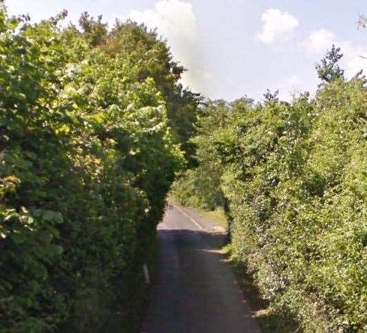 Warren Lane, Hartlip, near Sittingbourne. Picture: Google