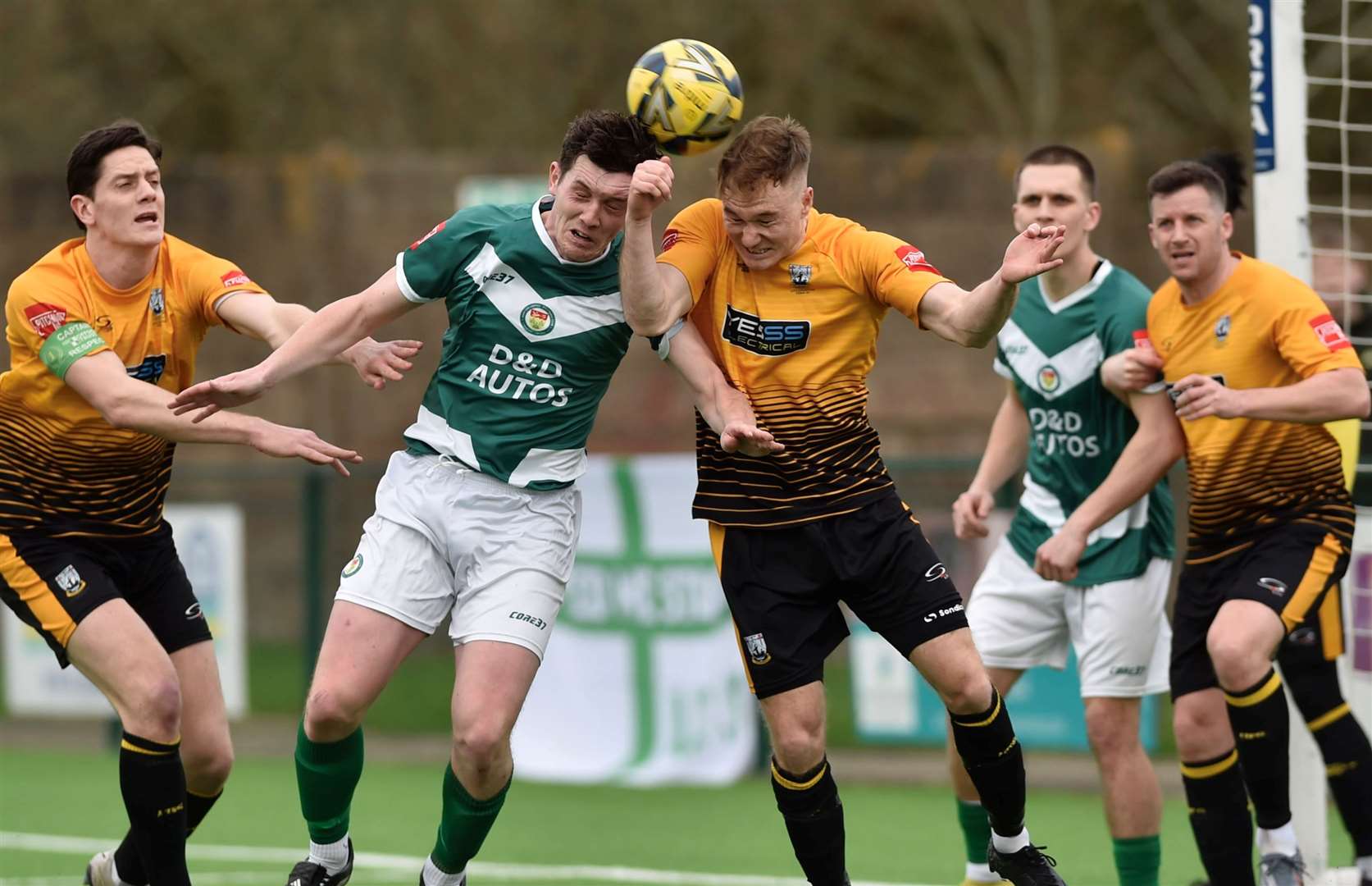 Ashford United go head-to-head with Littlehampton Town on Saturday. Picture: Ian Scammell