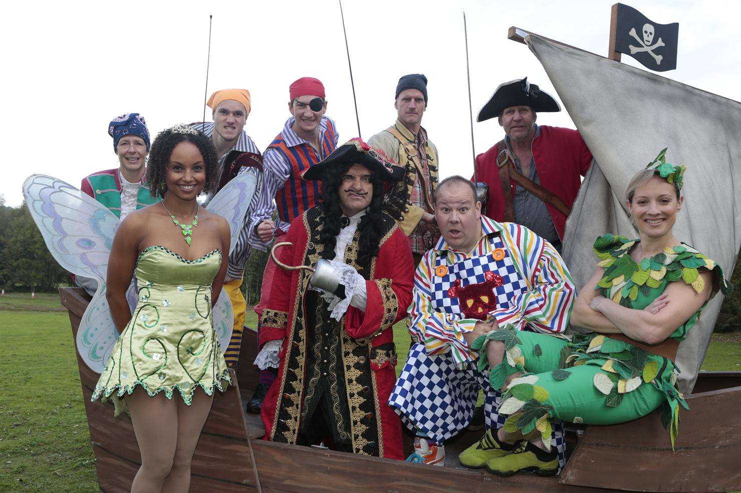 The crew of Peter Pan will be performing the panto later in the year