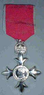 David Kirby's mayoral medal