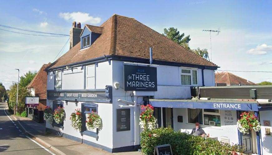 The Three Mariners pub in Lower Rainham Road, Rainham. Picture: Google