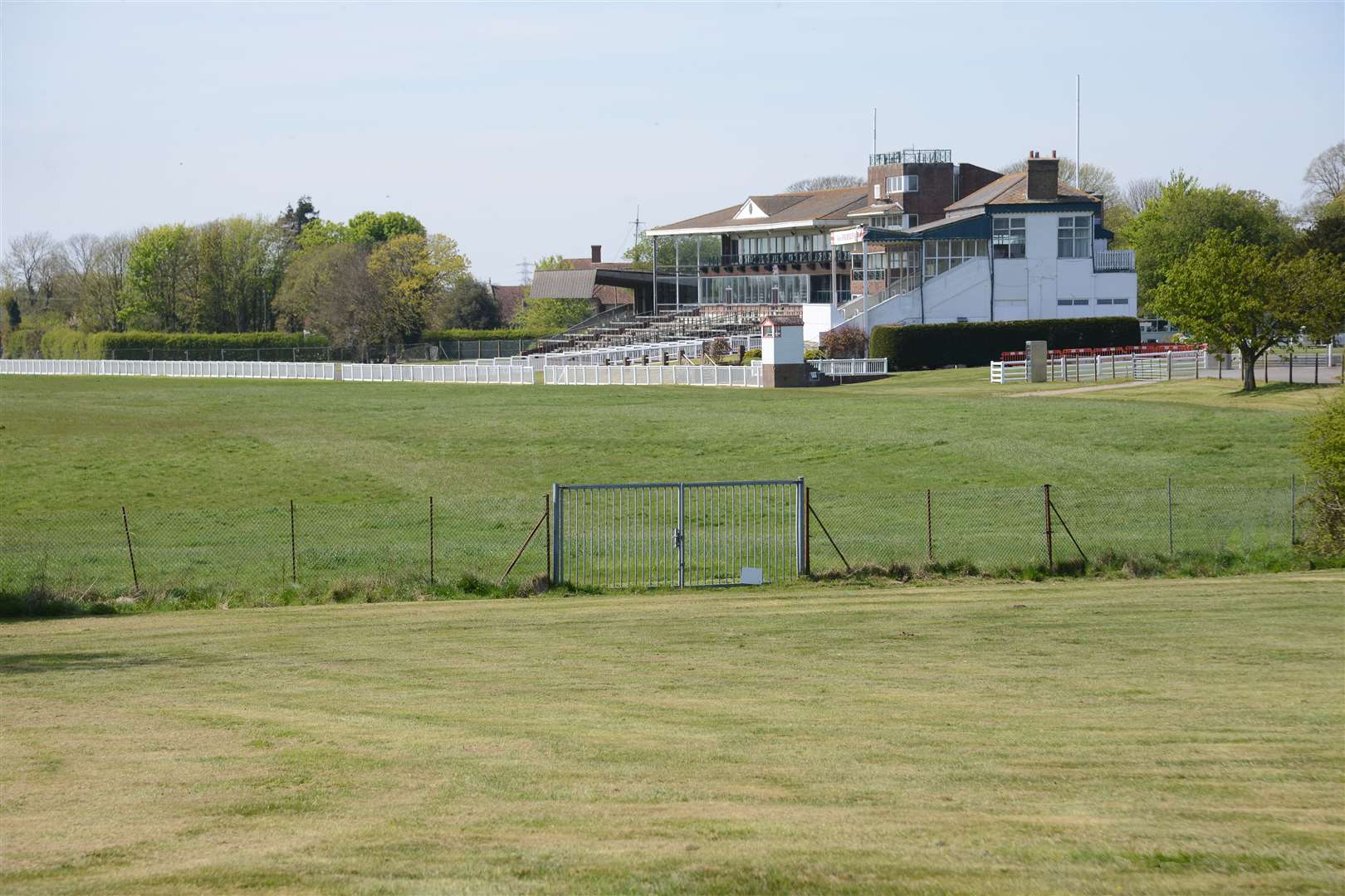 The government has backed Shepway council's Garden Town proposals around Folkestone Racecourse. Picture: Gary Browne