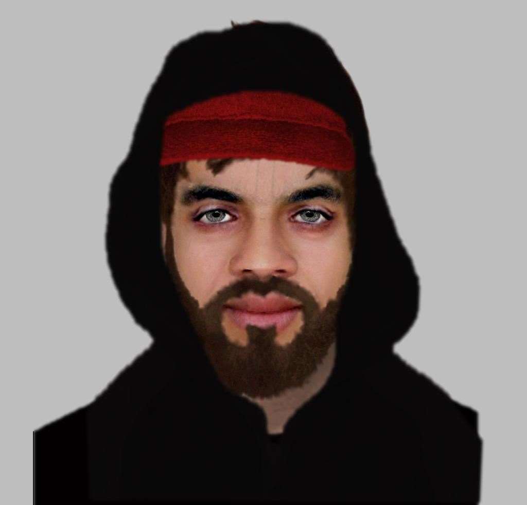 An e-fit image has been released by police. Picture: Kent Police