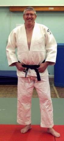 Mick Davies, coach at Deal Bushido Judo club