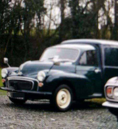 It is thought the green Morris Minor was stolen on May 16 (2075682)