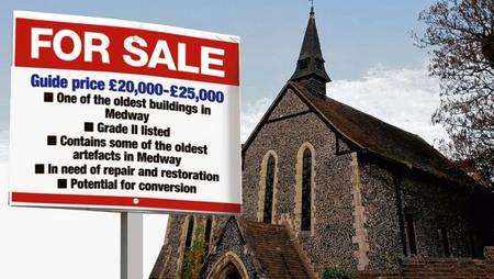 St Bartholomew's Chapel is up for sale