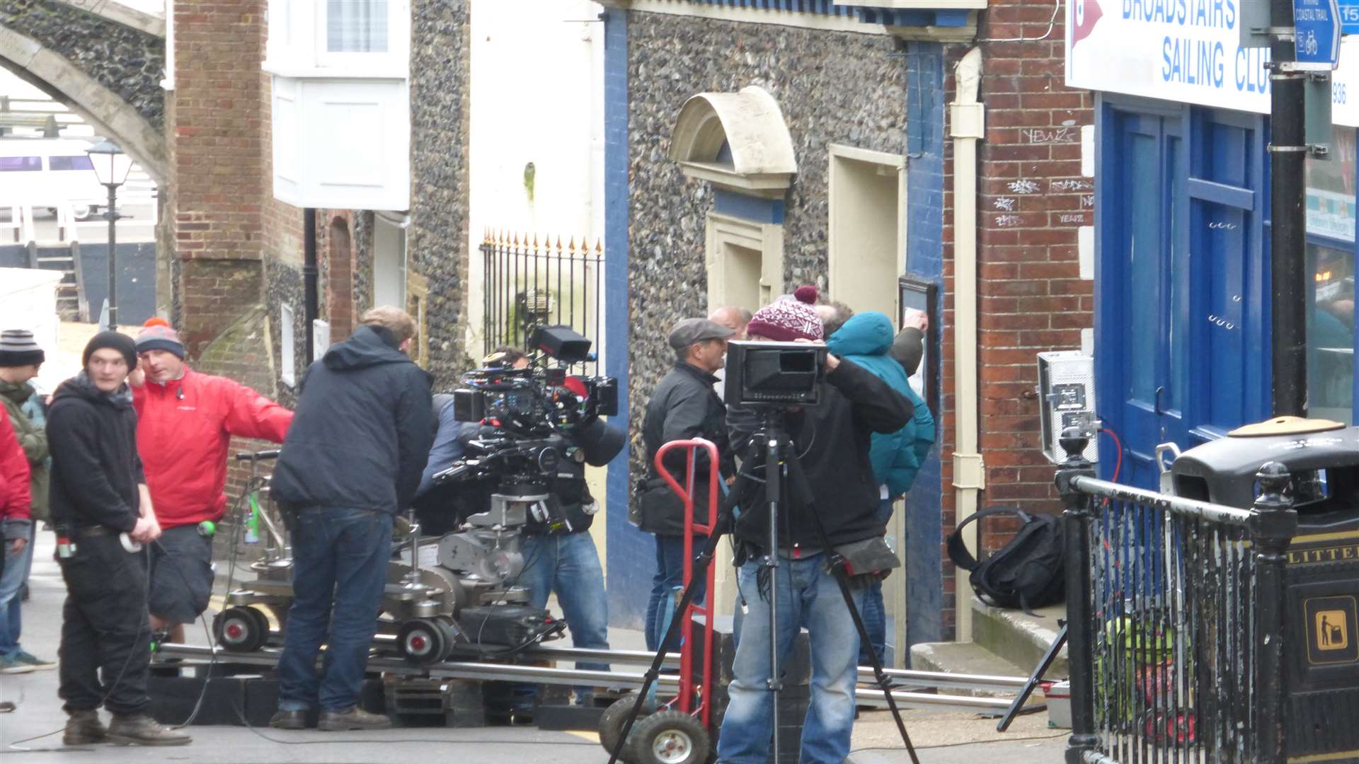 Filming for The Lady in the Van took place on Harbour Street, Broadstairs. Credit: Thanet District Council