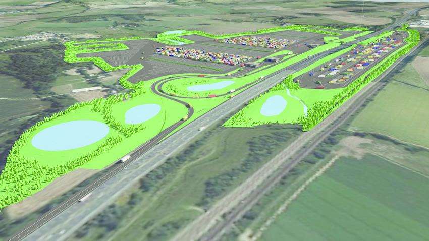 Highways England proposals for a giant lorry park in Stanford, near Folkestone, were shelved by the government last year