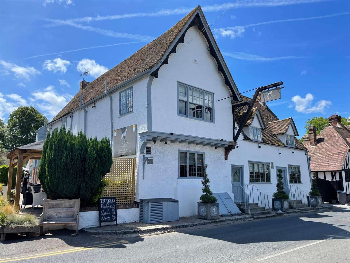 In addition to being honoured with a Tripadvisor Travellers' Choice award, The Dog at Wingham has received a Muddy Stilettos award for Best Boutique Stay