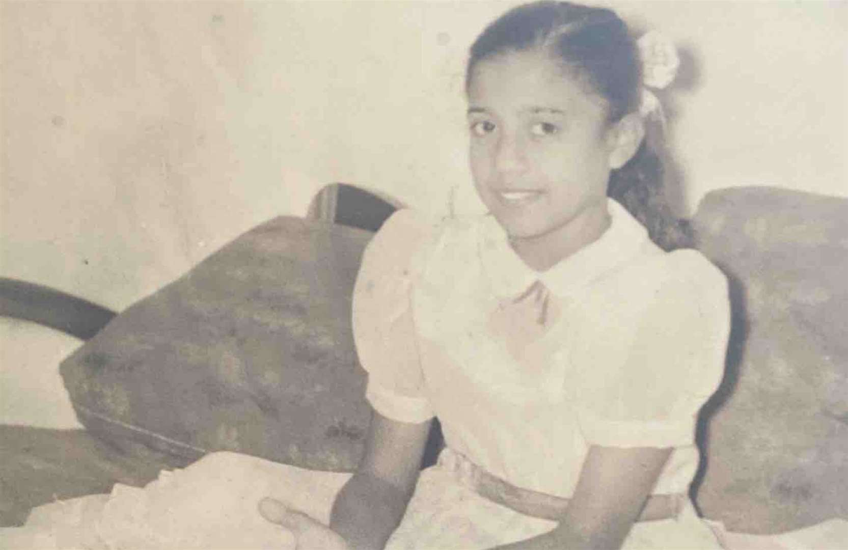 Gloria Williams as a young girl in Cape Town in the 1950s. Picture: Serena Williams