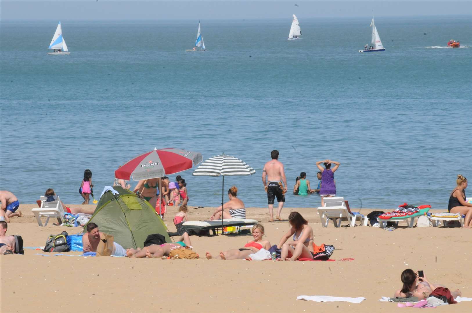 Thanet's beaches are the sunniest in the UK