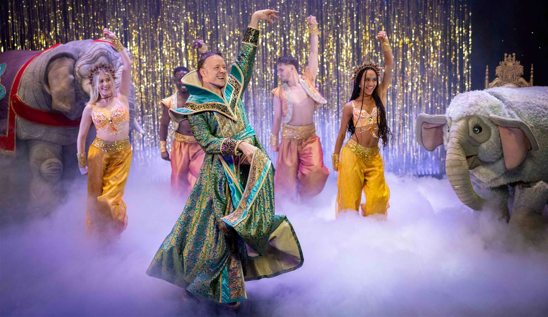 It’s the dancer-turned-actor’s first time taking on a panto role. Picture: David Oxberry