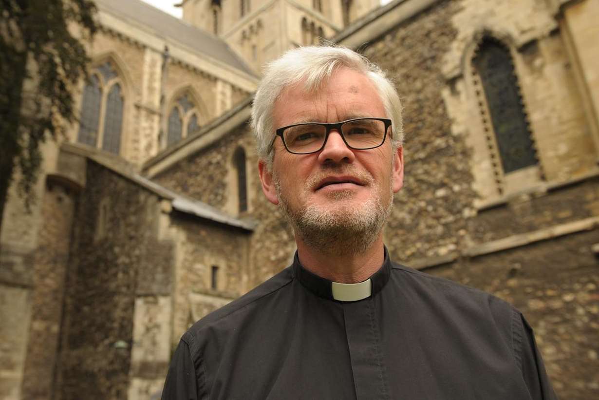 The Dean of Rochester Cathedral The Very Rev Dr Mark Beach has stepped aside. Picture: Steve Crispe
