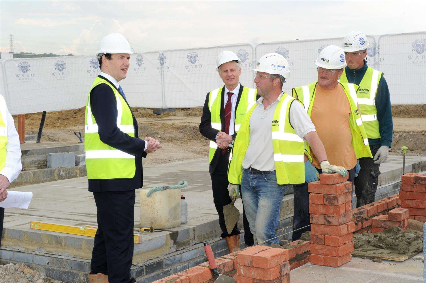 Surprise visit by chancellor George Osborne earlier this year off the back of the announcement that Ebbsfleet is to become a new garden city.
